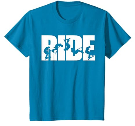 Cool Scooter Skater Cadeau Vintage Trottinette Stunt It T-Shirt