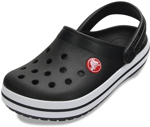 Crocs Crocband Clog T Träskor unisex – barn, Black, 19/20