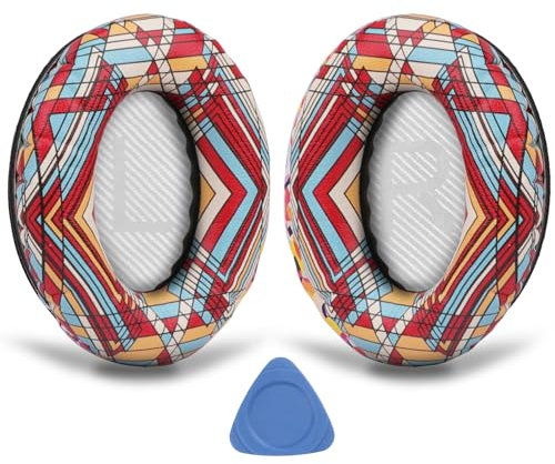 YOCOWOCO Replacement EarPads for Bose QuietComfort 35 (QC35) & Quiet Comfort 35 II (QC 35 ii) Headphones, Ear Pads Cushions with Noise Isolation Memory Foam, Softer Protein Leather, Added Thickness