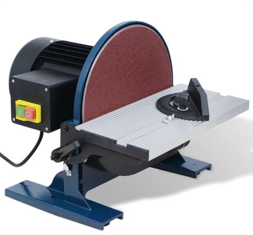 Homgoday Tellerschleifer 550W 254mm, Möbel für Haus Innen Außen Wohnzimmer Schlafzimmer