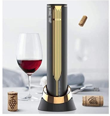 Abrebotellas Descorchador Abridor Eléctrico Automático De Sacacorchos for Botellas De Vino Con Cortador De Láminas Botón De Un Clic Abridores De Botellas De Vino Abridor De Latas Abridor Botellas