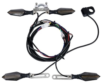 Hinten Rücklicht wasserdichte Motorrad Blink Anzeige Blinker 48v 60v Ebike Roller L- Blinker Licht Rücklicht Roller Zubehör