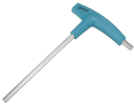 QUARKZMAN 8mm Extra langer Arm T-Griff Innensechskantschlüssel mit Chrom-Finish