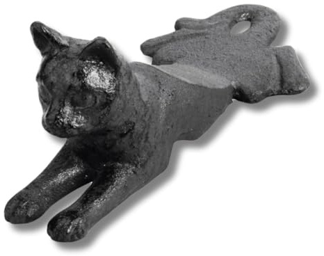 TOPANBIETER 999 Dekorativer Türstopper Türkeil Katze Türhalter Fensterpuffer Bodenstopper Tür Stopper(Türkeil Katze)