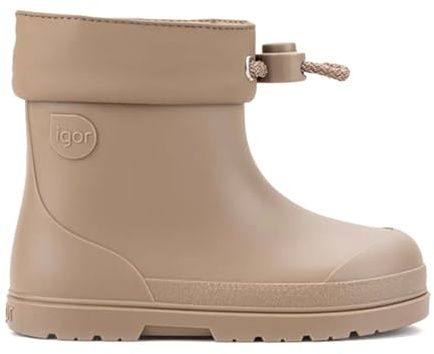Igor Vattentåliga Barfotastövlar Med Justerbart Snöre Size 21 Color Beige