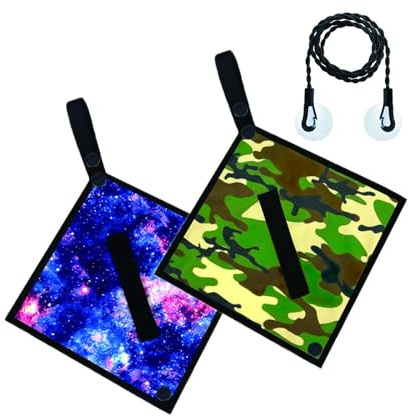 drburpily Set mit zwei waschbaren, wiederverwendbaren Urintüchern für Frauen – ideal für Outdoor Aktivitäten wie Wandern und Camping. Saugfähige Hygieneartikel für Frauen. Hygienische Lösung für die