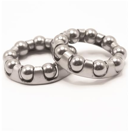GreVeloro® Kugelring Kugelhalter Kugellager 2er Set BSA Innenlager Ersatzteil Höhe 6,8 mm BSA Gewinde, Material Stahl,Außendurchmesser 29 mm, Innen 18 mm