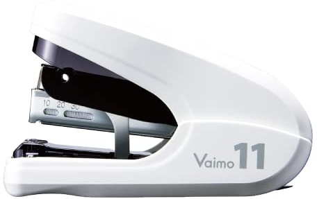 MAX Vaimo 11 FLK Manual Stapler with Flat stapling, White.