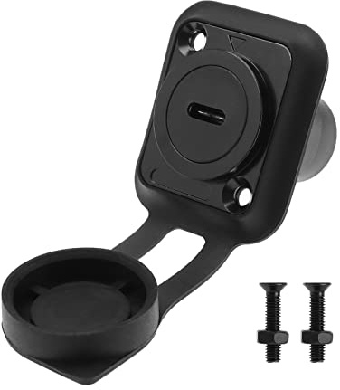 Create idea Tipo C Connettore per montaggio a pannello Presa Tipo C Adattatore adattatore femmina a femmina Convertitore D-type in linea Passaggio attraverso modulo adattatore 5Gbps