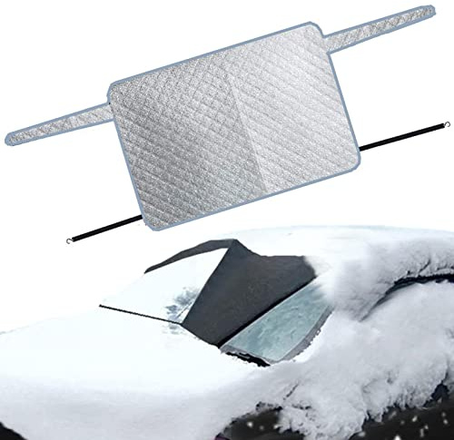 Sysdisen Copertura per Lunotto Posteriore per Auto, Pieghevole, Copertura Parabrezza Posteriore, Copertura Antigelo per Lunotto Posteriore per Auto, Telo Parasole Antivento per Auto, SUV Compatti