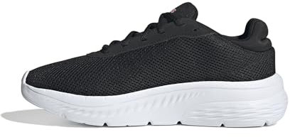 adidas Damen Cloudfoam Comfy Shoes, core Black/FTWR White/Bliss pink, 39 1/3 EU