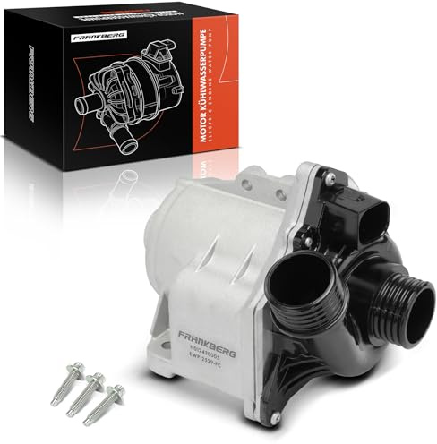 Frankberg Wasserpumpe Motorkühlung Elektrisch 11517563659 | Kompatibel mit 1er Cabriolet E88, Z4 R.o.a.d.s.t.e.r E89, 5er F10, 3er Touring E91, 6er Coupe F13, X6 E71 E72