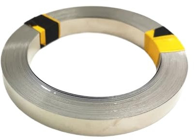 Battery Spot Welder Kit, 1 Rolle 10 m 18650 Li-Ionen-Akku, Nickelblech, vernickelter Stahlgürtel, Streifenverbinder, Punktschweißgerät, Akku-Schweißgeräte For Making Battery Packs(0.12x8x10m)