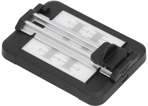 35-mm-Filmschneider, Diafilmschneider mit LED-Hintergrundbeleuchtung für 35-mm-Film und 120 Mittelformat-Negative, Entworfen, um Filme Gerade und Präzise zu Schneiden
