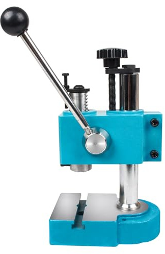 RATTMMOTOR Arbor Press - Pressa manuale di precisione a molla, perforatrice manuale da banco per punzonatura di metalli e non metallici, piegatura, allungamento, formatura (capacità 2KN/0.2T)
