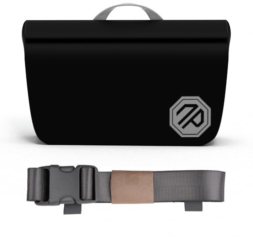 niphean IPX7 Hüfttasche Damen&Herren, Bauchtasche Wasserdicht mit Magnet-Einhandverschluss, Schmutz-&Abriebfest wasserdichte Tasche für Boote, SUP Board, Kajak, Schwimmen, Dry Bag 2.5L,Schwarz