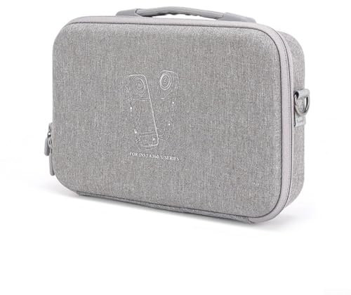 HEBEOT Custodia sicura per Insta360 X5/X4, comoda tracolla per il trasporto senza sforzo dell'attrezzatura