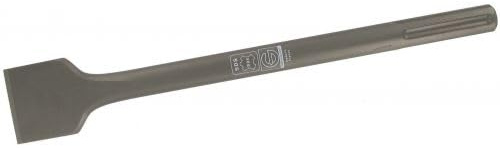 Cincel ancho SDS-Max, compatible con taladros SDS-Max, ideal para romper concreto y realizar trabajos de demolición.