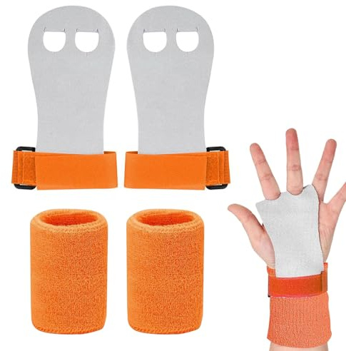 Coussinets de préhension pour enfants, poignées de traction pour enfants, coussinets de préhension pour enfants, sangles de gymnastique, gants de cross training pour enfants, pour crossfit