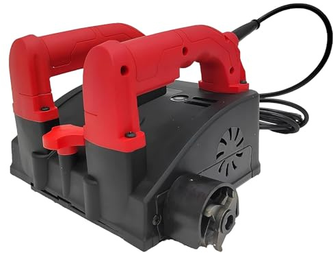 Pialla Elettrica per Muro 1680w, Utensile Professionale Portatile per Rimuovere Vecchie Pitture, Stucco E Intonaco, Con Lame Diamantate E Senza Polvere