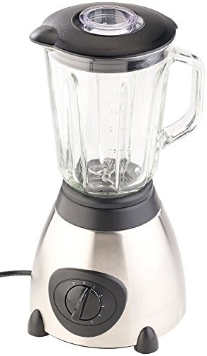 Rosenstein & Söhne trituratore di ghiaccio: Frullatore da tavolo, 6-lame in acciaio inossidabile, 6 modalità (frullatore smoothie-maker, bicchiere per smoothie, cottura)