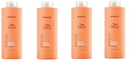 Wella INVIGO Nutri-Enrich Deep Nourishing Shampoo 1000ml x4