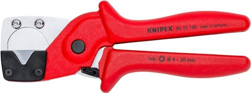 KNIPEX Tagliatubi per tubi flessibili e multistrato in plastica rinforzata con fibra di vetro 4 - 20 mm 90 10 185