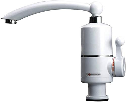 Deals - Chauffage instantané eau chaude mitigeur, sans chauffage, robinet électrique chauffage instantané pour cuisine salle de bain chauffe-eau