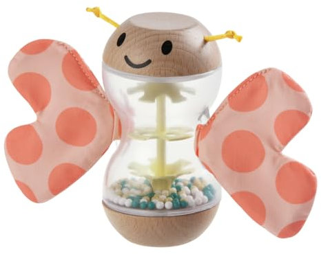 Hape Schmetterling-Regenmacher Rosalie aus Holz ab 0 Monaten