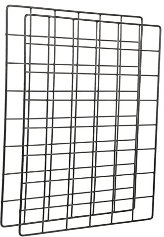 STOBOK Metallgitter Wandpaneel 2 Stück Bilderwanddekor Aus Metall Wanddeko Für Schlafzimmer Wohnzimmer Küche Multifunktionales Wandregal Für Fotos Kunst Und Zubehör