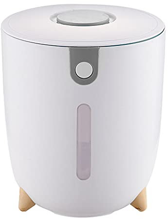 Rice Dispenser with Measuring Cup 10kg Storage Bin Storage Box Container Reusable Sealed Box