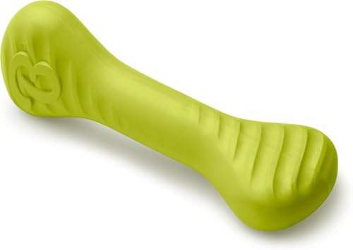 Benebone Kauspielzeug für Hundeknochen aus Naturkautschuk, Naturkautschuk | Naturkautschuk, Robust, aber sanft, Leicht zu greifen, Ideal zum Apportieren, Spülmaschinenfest, Hundeknochen, Langlebig