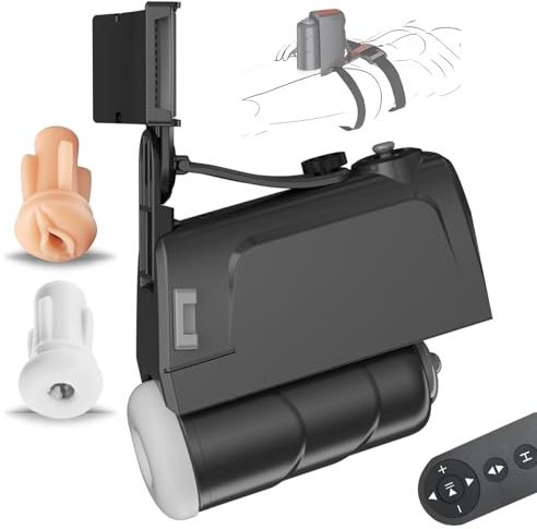 Masturbieren Für Männer Elektrisch Taschenmuschi Masturbator, 10 Schubmodi, 1-5 Cm Stoßweg, Masturbator Männer Sex Sexspielzeug Masturbatoren, Penis Massage (mit 2 Liner Abnehmbare)