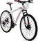Galano Toxic Mountainbike 29 Zoll ab 175 cm für Damen und Herren mit 21 Gang und Scheibenbremse Fahrrad MTB Hardtail in vielen Farben, Unisex, Alu Bike (Weiss/rot)
