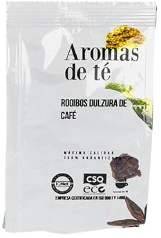 Infusión/Té Rooibos Dulzura De Café con Cacao, Manzana, Canela - Té Rooibos con Café Grosellas Afrodisíaco - Cantidad 50 gr