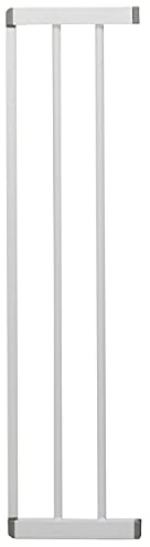 Geuther 0012VS Zusatzklemmen Verlängerung für Treppenschutzgitter Größe: 17 cm Türschutzgitter Türgitter einfache Montage Babygitter ohne Bohren ohne Werkzeug langlebige Qualität Weiß