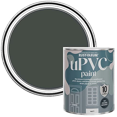 Rust-Oleum Dark Blue uPVC Door and Window Paint in Matt Finish - After Dinner 750ml