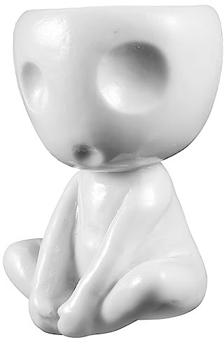 BESPORTBLE Pot De Fleurs Lumineux Planteur Cartoon pour Décoration De Maison Et Jardin Pot Mignon pour Fleurs Et Plantes pour Bureau Et Balcon