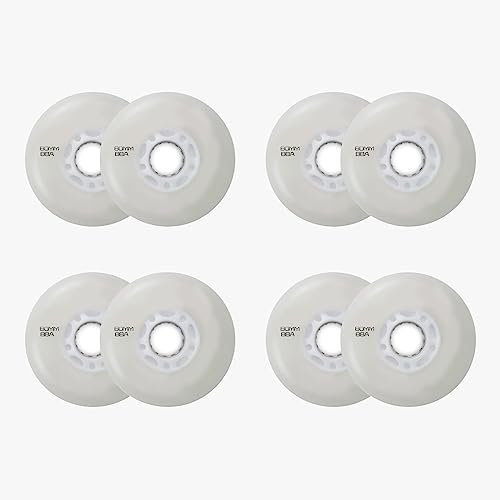 Inline Skate Rollen Inline Skate Räder 88A Leuchtende Inline Räder Ersatzräder 72 mm 76 mm 80 mm Ersatzräder 8er Pack Flash Räder. Mehrere Farben erhältlich