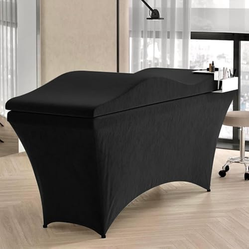 AIROW Wimpern Bettmatratze aus Memory-Schaum, Schaum Wimpern Bett Topper, Ergonomische Gebogene Wimpern Liege Matratze für Spa-Massage und Schönheitssalon