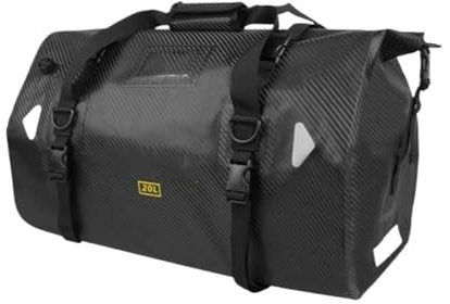 yoneleu Motorradtasche wasserdichte Motorrad-Hecktasche, Sitztasche, Satteltasche, Aufbewahrungstasche, Platzierungstasche, Motorrad, Outdoor-Reise, Trockengepäck, Rollpacktasche(20L)