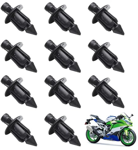 6mm Plastic Rivets Fastener Clips Push Pin, Car-Styling 100pcs 6mm Fairing Clips Plastic Rivet Motorcycle Fairing TRIM Clips