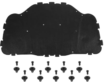 Laine isolante Compatible Avec BMW Pour E60 2006 2007 2008 2009 2010 Capot Avant Moteur Isolation Phonique Et Thermique Tapis En Coton Insonorisé OEM : 51487148208