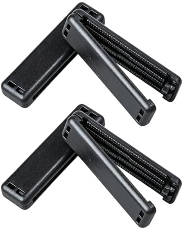 4 pz Regolatore di Cintura di Sicurezza Auto Universale Pinza Cintura di Sicurezza Auto Clip Cintura di Sicurezza Fibbia Cintura Auto Blocca Cintura di Sicurezza Auto per Driver