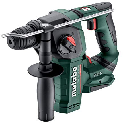 Metabo Akku-Bohrhammer BH 18 LTX BL 16 – 600324850 – Bohrhammer mit Brushless-Motor zum Hammerbohren und Bohren – Ohne Akku und Ladegerät