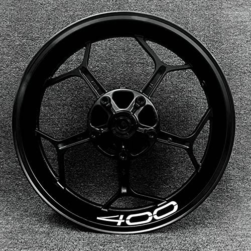 Felgenband Motorrad-Innen- Und Außenradnaben-Aufkleber, Dekorative Felge, Wasserdicht, Hochreflektierend, Für Kawasaki Z400(Color:11)