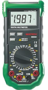 Multimetro digitale Mastech MS8250A/D MS8251A/B MS8261 MS8264 MS8265 MS8268 MS8269 Multimetro DMM Misuratore di tensione corrente AC/DC Ohm con tester di temperatura (MS8264)