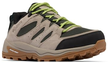 Columbia Herren Redmond Iv Low Waterproof Mid Rise Trekking- & Wanderstiefel, Gravel Napa Green, 43 EU