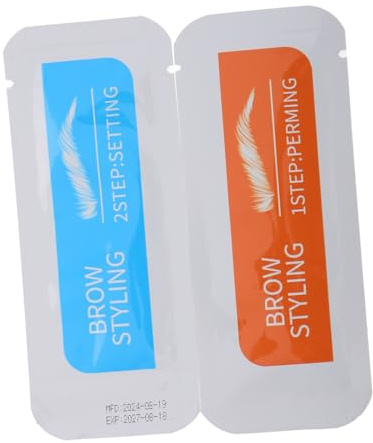 Healeved Kit Sourcils Pour Lamination 2 Pièces Taille Fixation Rapide Femme Usage Professionnel Et Domicile Sans Danger Peau