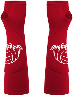 YiQinzcxg Leichte Volleyball Unterarmschützer Atmungsaktive Polyester Armmanschette Anti Rutsch Schutz Zur Verletzungsprävention Volleyball Schutz Für Erwachsene Und Jugendliche